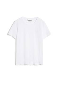 ARMEDANGELS MARAA LANAA - Damen M White Shirts T-Shirt Rundhalsausschnitt Regular Fit von ARMEDANGELS