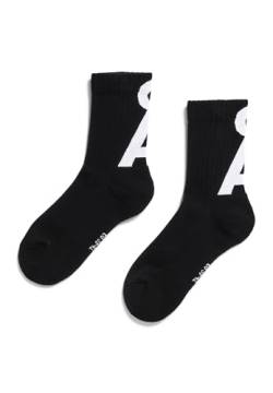 ARMEDANGELS SAAMUS SHORT - Damen 39-42 Black-White Accessoires Socken Regular Fit von ARMEDANGELS
