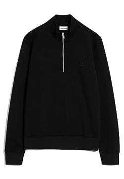 ARMEDANGELS WAARLO Comfort - Herren XL Black Sweat Shirts, Sweatshirts Rundhalsausschnitt Regular Fit von ARMEDANGELS