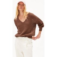 Armedangels Strickpullover RANAA CROCHET LINO Damen (1-tlg) von ARMEDANGELS