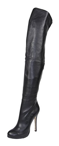 AROLLO Damen Overknee Queen Nappa-Leder Stiefel (42 EU, 42) von AROLLO