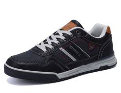 ARRIGO BELLO Freizeitschuhe Herren Sneaker Walkingschuhe Herrenschuhe Berufsschuhe Laufschuhe Atmungsaktiv Leichte Größe 41-46(B_Blau, 43) von ARRIGO BELLO