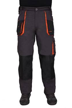 ART.MAS Arbeitshose Multifunktion Bundhose Cargo Handwerker Graphit 270g/m2, Classic, Gr. 46-60 (54, Graphit) von ART.MAS