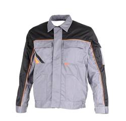 ART.MAS Arbeitsjacke Sicherheitsjacke Jacke Grau Arbeitsschutzjacke (Prof-G-J) (50) von ART.MAS