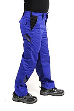 ART.MAS Bundhose Arbeitshose Arbeitskleidung Hose 320g/m2, grau Professional, Gr. 46-64 (46, blau) von ART.MAS