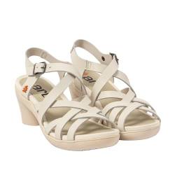 ART Damen 1477 Alfama Sandale mit Absatz, Nappa Cream, 42 EU von ART