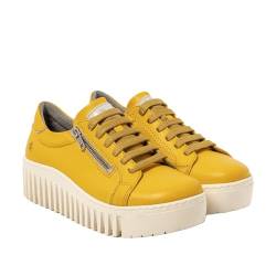 ART Damen 1538 Brighton Sneaker, Nappa Yellow Cream, 41 EU von ART