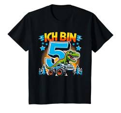 Kinder Ich bin 5 5. Geburtstag Junge Fünf Jahre Jungs T-Shirt von ARTIPALATI