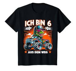 Kinder Ich bin 6 6. Geburtstag Junge Sechs Jahre Jungs T-Shirt von ARTIPALATI