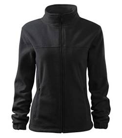 ARTIST Jacket Fleecejacke für Damen Workwear Freizeit Größe L, Farbe Dunkelgrau von ARTIST