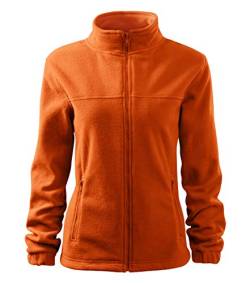 ARTIST Jacket Fleecejacke für Damen Workwear Freizeit Größe S, Farbe Orange von ARTIST