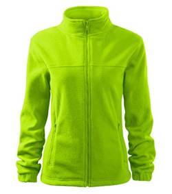 ARTIST Jacket Fleecejacke für Damen Workwear Freizeit Größe S, Farbe Zitronengrün von ARTIST