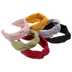 Knotenreifen Bequeme Stirnbänder Party Mode Bowknot Slip Style Stoff Geknotete Accessoires Schleife Binden Non Wraps Elastische Frau Mädchen Band Schöner Kopf Frauen Werkzeuge Mädchen Haare von ARTSIM