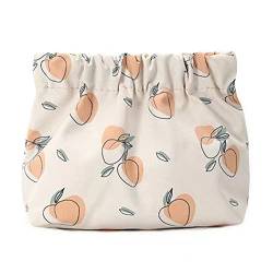 ARVALOLET Fashion Make Up Pouch Casual Cute Toiletry Bag Portable Printed No Zipper Simple Lightweight for Headphones Jewelry, Stil Nr. 4, modisch von ARVALOLET
