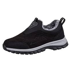 ARtray BarfußSchuhe Herren Winter Warm GefüTterte Outdoor Traillaufschuhe Hohe Thermische Und rutschfeste Stiefel Leicht Workout Freizeitschuhe Mit Weich Dicke Sohle Bequeme Sportschuhe von ARtray