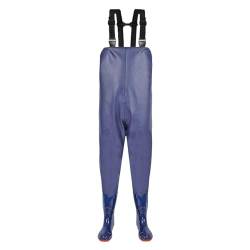 ARtray Wathose Herren Wasserdicht Atmungsaktiv Angelbekleidung Angelhose Mit HosenträGern Anglerhose Wasserdicht Dauerhaft Outdoorhose FüR Waten, Fliegenfischen, Jagen, Arbeiten Im Schlamm von ARtray