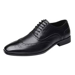 Herren formelle Anzugschuhe Oxfords Brogues Schuhe Klassische Retro Business Lederschuhe Lässige Arbeit Büro Gemütliche Schuhe Mode Schnürschuhe Spitze Spitze Spitze Stiefeletten Bequeme Loafers von ARtray