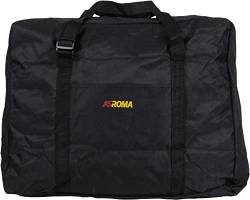 AS Roma Unisex Verschließbare Tasche für Reisen Reisetasche, Schwarz von AS Roma