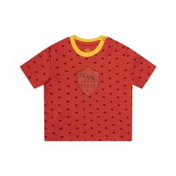 CHAPS Merchandising GmbH Unisex Baby asr-tsk-23 T-Shirt, rot, 0-3 Monate von AS Roma