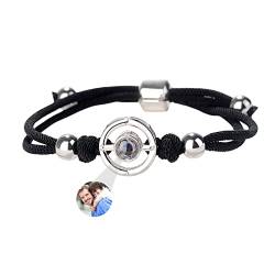 ASD Jewerly Personalisierte Foto Armband Mit Bild Innen, Benutzerdefinierte Bild Armband Für Paare, Freundschaft Armbänder, Schwestern Armband, Valentinstag Geburtstag Jubiläum Tag Gedenkgeschenke von ASD Jewerly