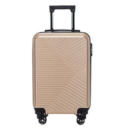 ASHSDI Koffer Reisekoffer Trolley Aufgegebener Gepäckkoffer Mit Rollen, Hartschalenkoffer, 20-Zoll-Gepäck Mit Spinnerrädern Boardcase Handgepäck (Color : B, Size : 20inch) von ASHSDI