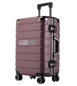 ASHSDI Koffer Reisekoffer Trolley Hartschalenkoffer, Aufgegebenes Gepäck, Koffer Mit Spinnerrädern, Handgepäck Für Damen Und Herren Boardcase Handgepäck (Color : F, Size : 20") von ASHSDI