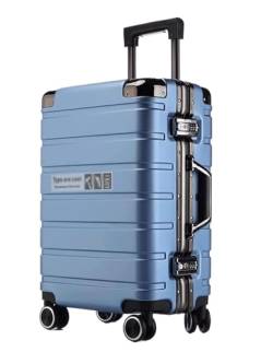 ASHSDI Koffer Reisekoffer Trolley Hartschalenkoffer, Aufgegebenes Gepäck, Koffer Mit Spinnerrädern, Handgepäck Für Damen Und Herren Boardcase Handgepäck (Color : H, Size : 24") von ASHSDI