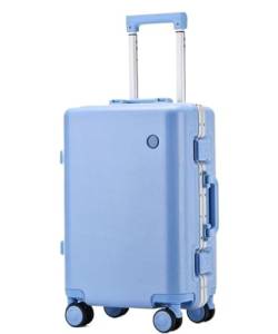ASHSDI Koffer Reisekoffer Trolley Multifunktionaler Trennwand-Trolley, Leichtes Passwort-Reise-Hartschalen-Handgepäck Boardcase Handgepäck (Color : D, Size : 20in) von ASHSDI