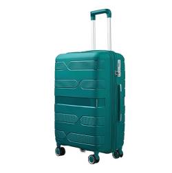 Koffer Reisekoffer Trolley 20/24/28 Zoll Leichter, Langlebiger 4-Rad-Spinner-Reisekoffer In Kabinengröße Für Damen Boardcase Handgepäck (Color : A, Size : 24in) von ASHSDI