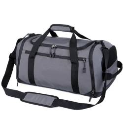 Reisetasche Sporttasche 18-Zoll-Sport-Reisetasche, Sporttasche Für Herren, Weekender-Übernachtungstasche Mit Schuhfach Kliniktasche Geburt (Color : C, Size : 47 * 30 * 25cm) von ASHSDI