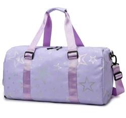 Reisetasche Sporttasche 18-Zoll-Sporttasche Für Herren Und Damen, Mit Nassfach Und Schuhfach Kliniktasche Geburt (Color : D, Size : 48 * 23 * 25cm) von ASHSDI
