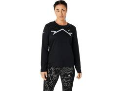 ASICS Damen LITE-Show LS TOP Sweatshirt, Performance Black, X-Small von ASICS