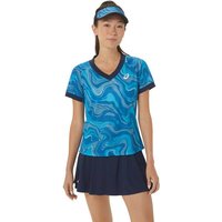 ASICS Damen Shirt WOMEN MATCH GRAPHIC SS TOP von ASICS