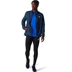 Asics Men's 2011C344-400_M Jacket, Blue, M von ASICS