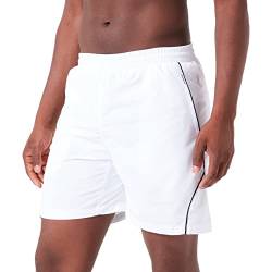 ASIOKA Herren Calpe Tennis-Shorts, weiß, L Corto von ASIOKA