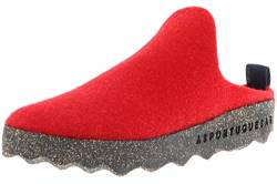 ASPORTUGUESAS Come P018023045 Damen Hausschuhe Slipper Clogs Naturwollfilz Nachhaltig rot, Größe:39, Farbe:Rot von ASPORTUGUESAS