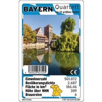ASS Altenburger Spiel, Familienspiel 22182496 - Bayern-Quartett - Kartenspiel, für 2-4..., Sportspiel von ASS Altenburger