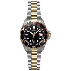 ASSARTO – Damen Uhr Quarzwerk, Seapearl Collection, Gehäuse und Armband aus Edelstahl, Saphirglas, Wasserdicht: 10 ATM von ASSARTO