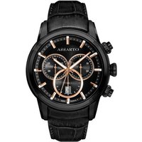 ASSARTO Quarzuhr TIMEKEEPER Herren Armbanduhr, Gehäuse und Armband aus Edelstahl, Saphirglas, Wasserdicht: 10 ATM von ASSARTO