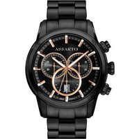 ASSARTO Quarzuhr TIMEKEEPER Herren Armbanduhr, Gehäuse und Armband aus Edelstahl, Saphirglas, Wasserdicht: 10 ATM von ASSARTO