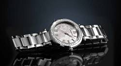 ASSARTO Watches Damenuhr ASD-4282W/WHT mit Schweizer Uhrwerk, Perlmuttzifferblatt, Swarovski-Kristallen von ASSARTO