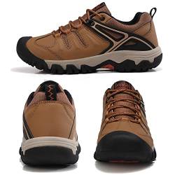 ASTERO Sneaker Herren Leicht Wanderschuhe Gelb 43 von ASTERO ASTERO