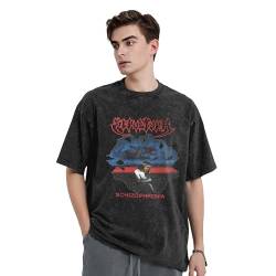 Sepultura Roots Herren Schwarz Vintage T-Shirt Kurzarm Neuheit Baumwolle T Shirt Für Männer Rundhals Tshirt Fans Merch Tee Top von ASVIL