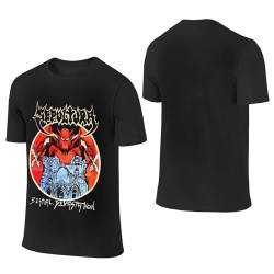 Sepultura Roots Logo Herren Schwarz T-Shirt Kurzarm Neuheit Baumwolle T Shirt Für Männer Rundhals Tshirt Fans Merch Tee Tops von ASVIL