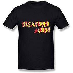 T Shirt for Men Sleaford Mods Logo Black von AT