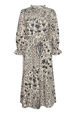 ATELIER RÊVE ICHI IRPRILLA DR Damen Freizeitkleid Kleid mit Rüschen und Biesen, Größe:36, Farbe:Birch (130905) von ATELIER RÊVE ICHI