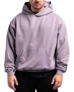 ATHLETIC AESTHETICS Oversized Hoodie (Purple) - HQ BasicsXL von ATHLETIC AESTHETICS