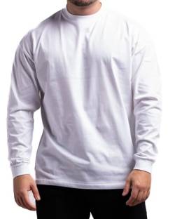 ATHLETIC AESTHETICS Oversized Longsleeve (White) - HQ BasicsXL von ATHLETIC AESTHETICS