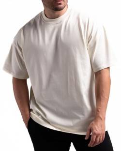 ATHLETIC AESTHETICS Oversized Tee (Cream) - HQ BasicsXL von ATHLETIC AESTHETICS