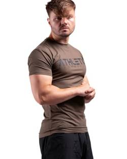 ATHLETIC AESTHETICS Slim Fit T-Shirt (Classic) - Sport und Fitness Shirt Herren - Bequemes & hochwertiges Kurzarm Shirt mit Rundhals & tailliertem Schnitt - Optimal für Training, Freizeit und Gym von ATHLETIC AESTHETICS